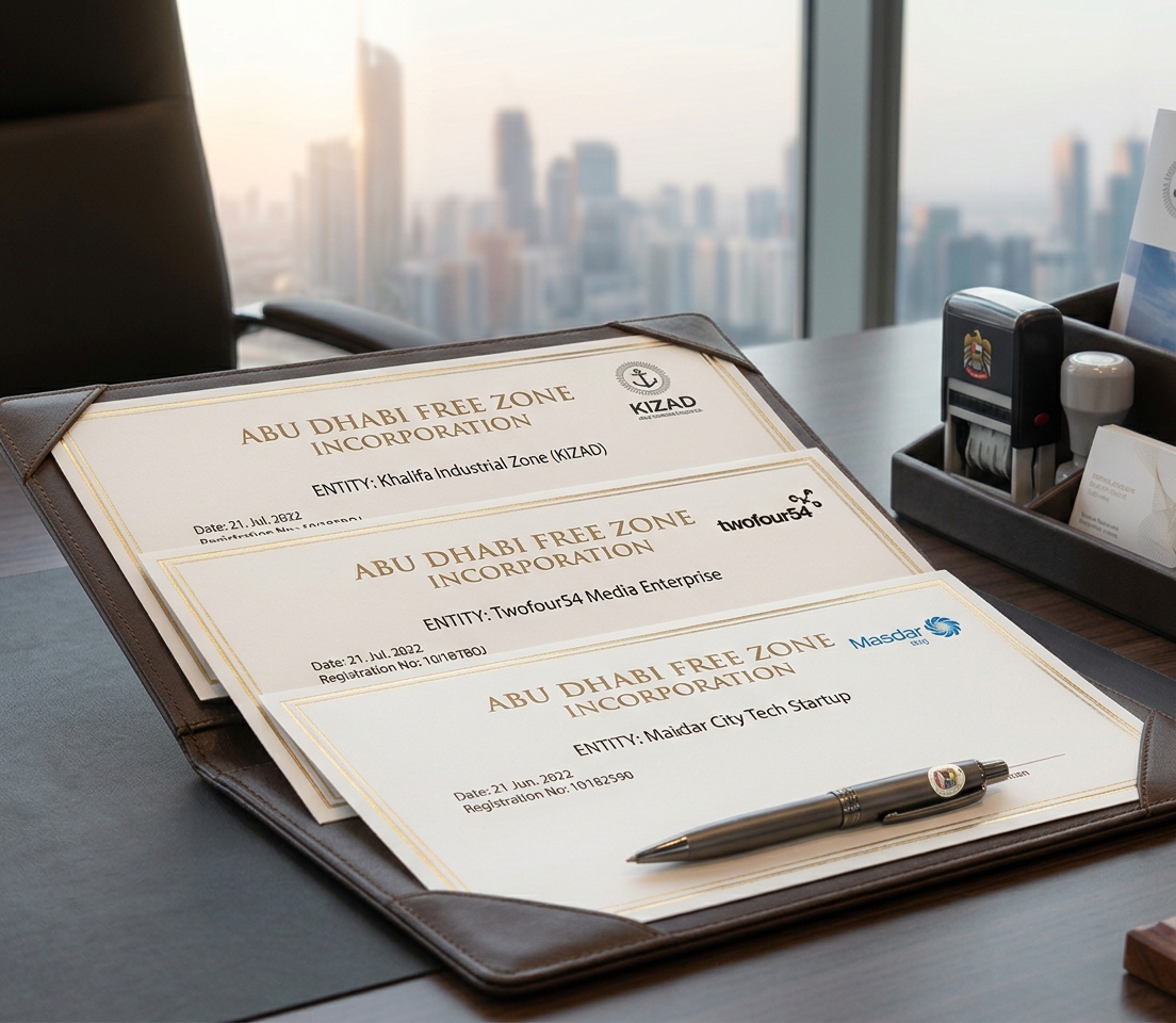 mainland vs abu dhabi free zones