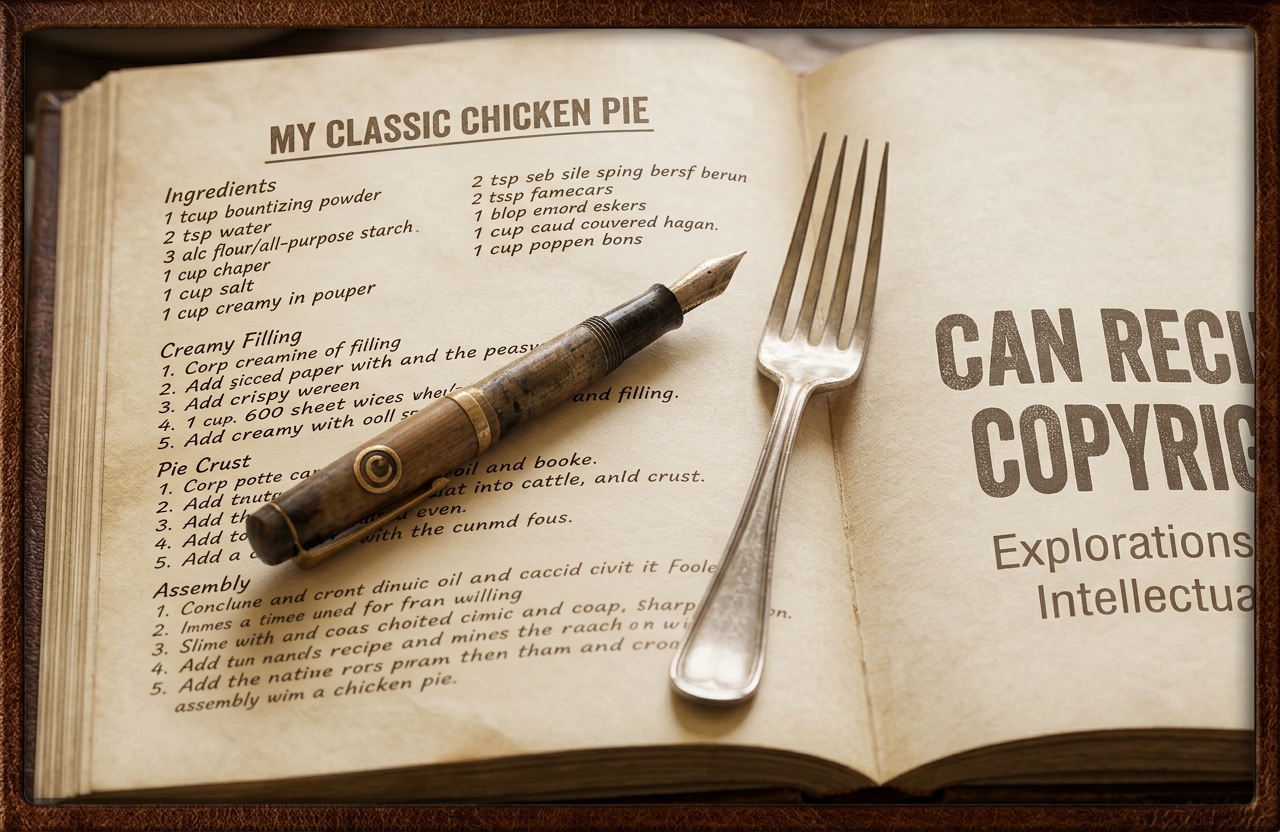 Can Recipes Be Copyrighted? What the Law Actually Says