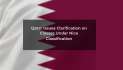 Qatar Issues Clarification on Classes Under Nice Classification