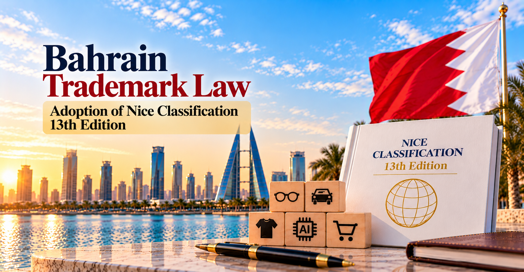 Update on Bahrain Trademark Law: Adoption of Nice Classification 13th Edition 